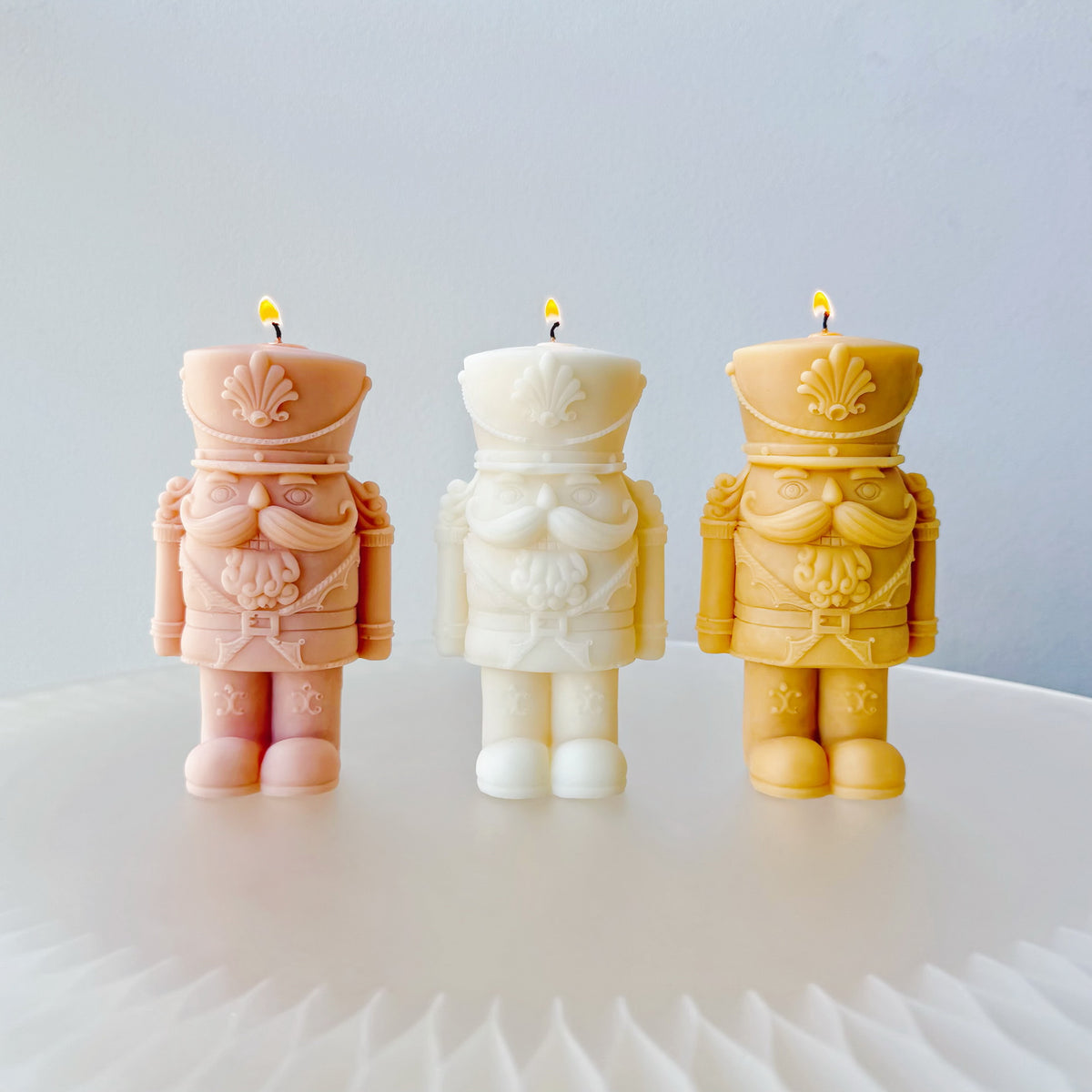 Christmas Gift & Xmas Décor, Nutcracker Candle, LMJ Candles 