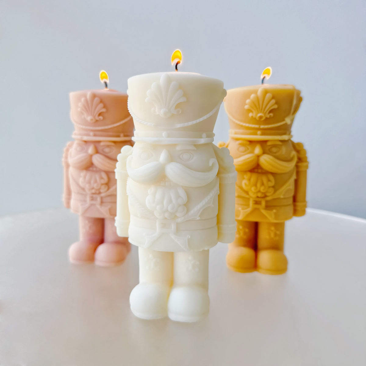 Christmas Gift & Xmas Décor, Nutcracker Candle, LMJ Candles 