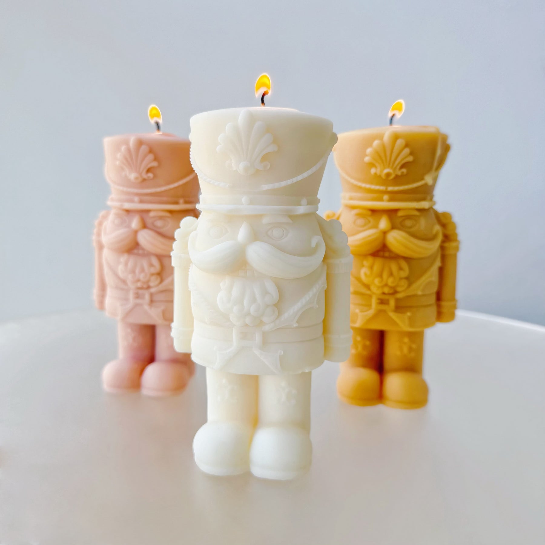 Christmas Gift & Xmas Décor, Nutcracker Candle, LMJ Candles 