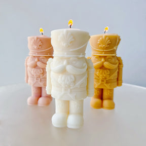 Christmas Gift & Xmas Décor, Nutcracker Candle, LMJ Candles 