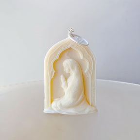 Praying Lady Arch Soy Candle, Ramadan Collection, LMJ Candles 