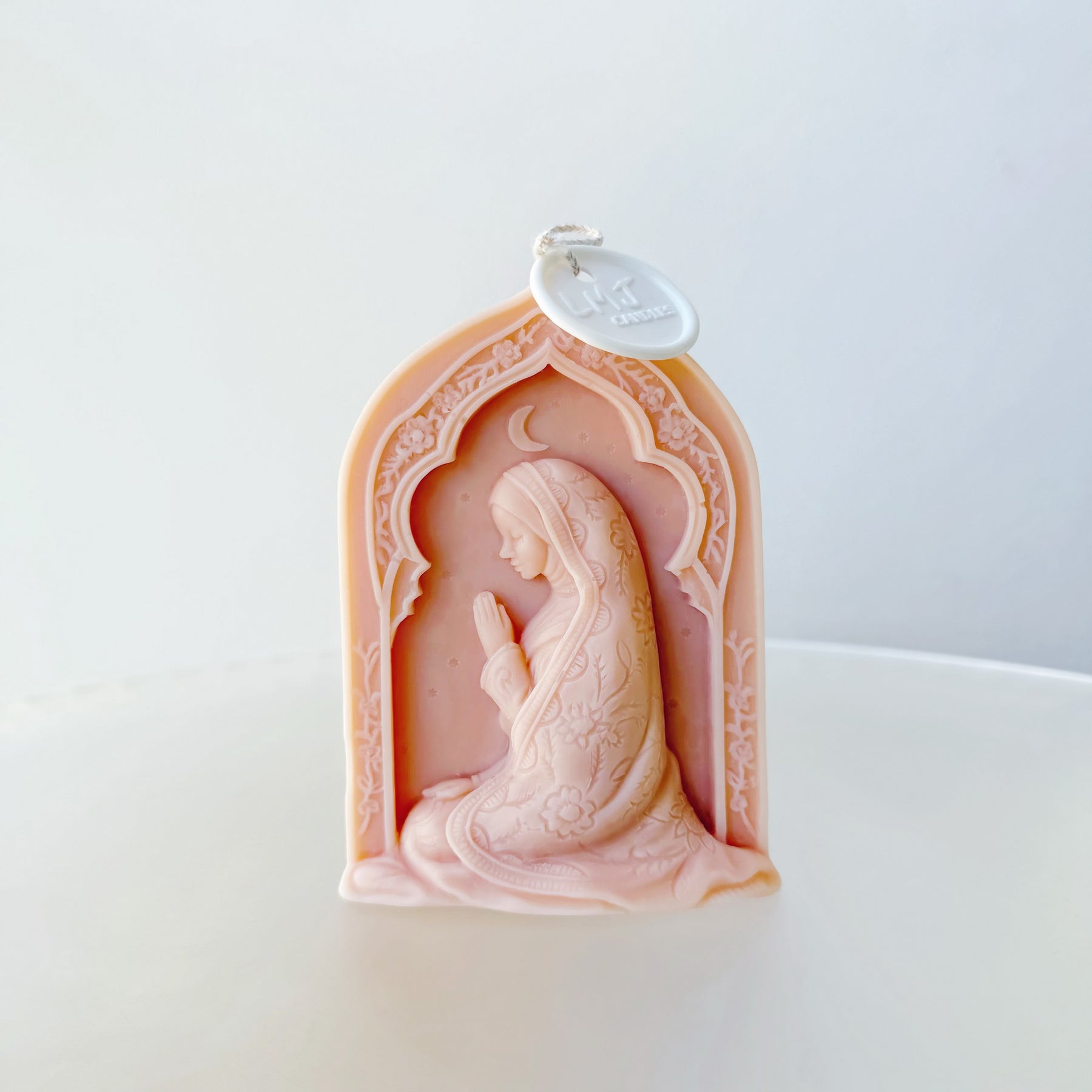 Praying Lady Arch Soy Candle, Ramadan Collection, LMJ Candles 