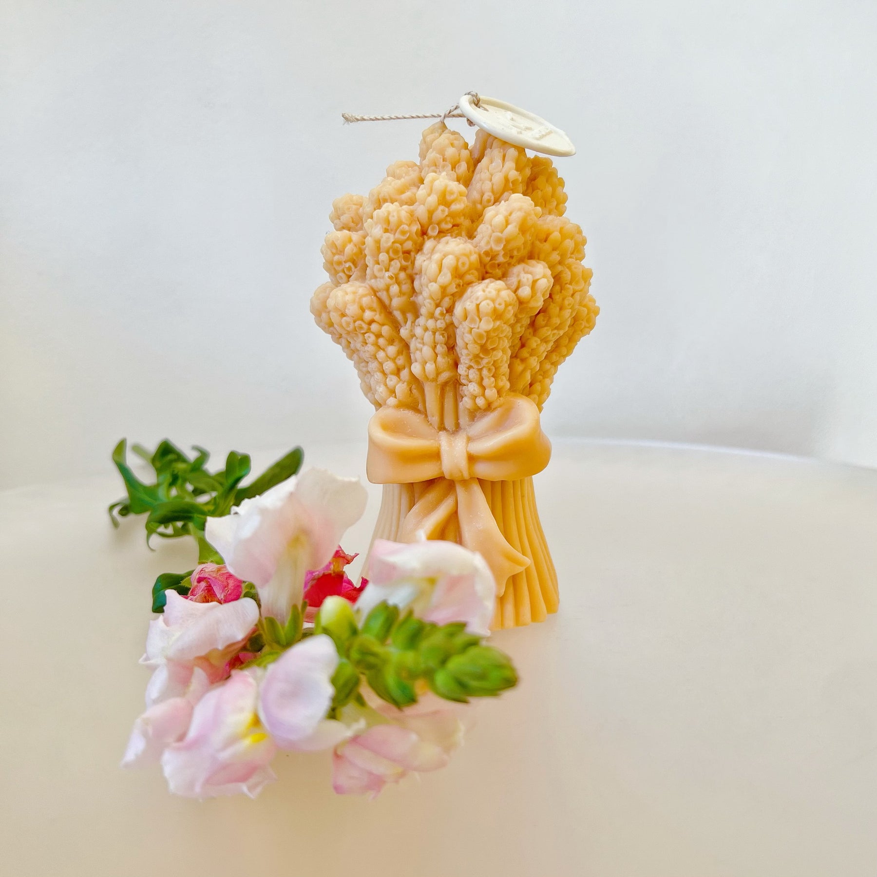 Lavender Bouquet Soy Candle, Floral Home Décor, LMJ Candles