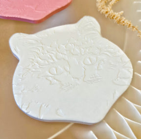 Handcrafted Coaster - Cat Bust Trinket Dishes | LMJ Candles