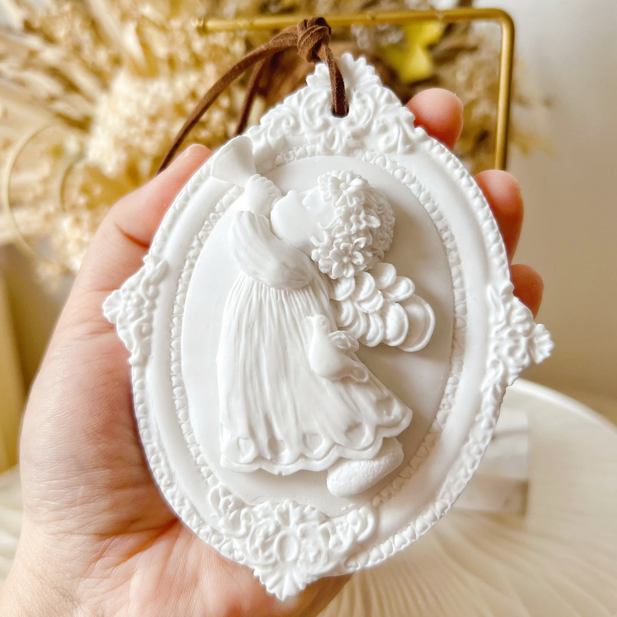 Handmade Angel With Horn Home Hanging Diffuser | LMJ Candles