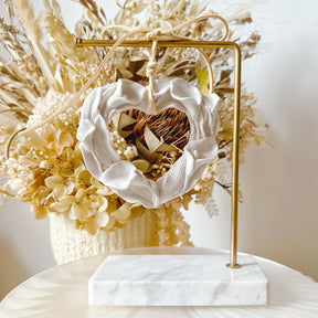 Flower Heart Frame - Car Hanging Diffuser | LMJ Candles