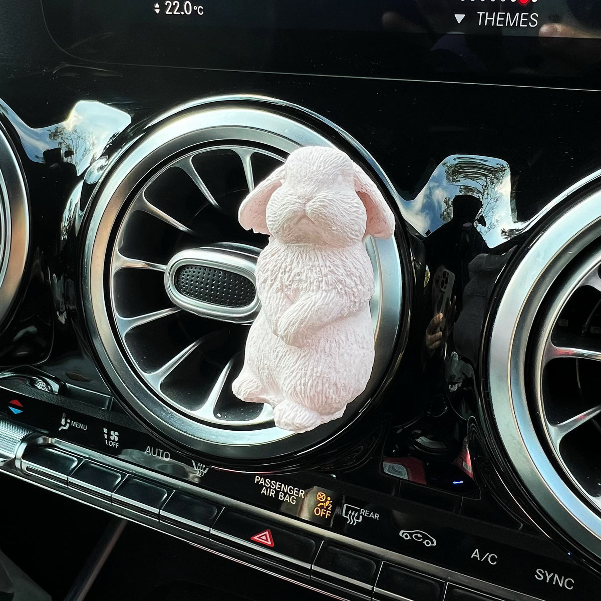 Cute Bunny Air Freshener - Car Vent Clip | LMJ Candles