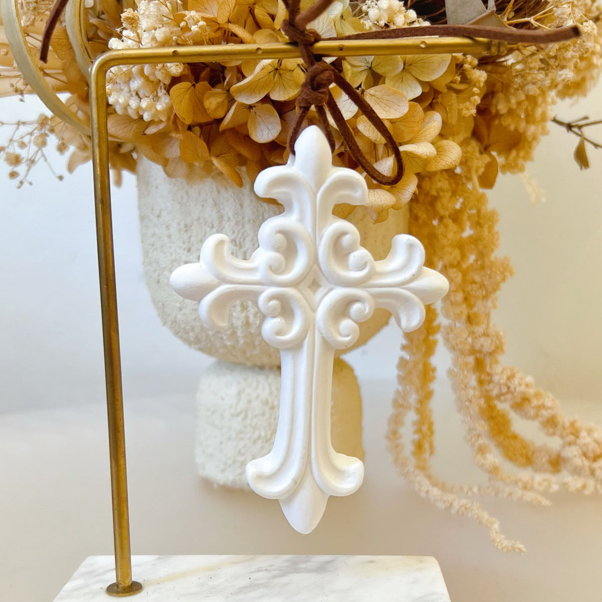 Large Cross Air Freshener - Car Hanging Diffuser | LMJ Candles