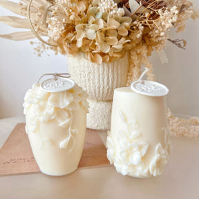 Floral Vase Scented Soy Candle, Mother's Day Gifts - LMJ Candles