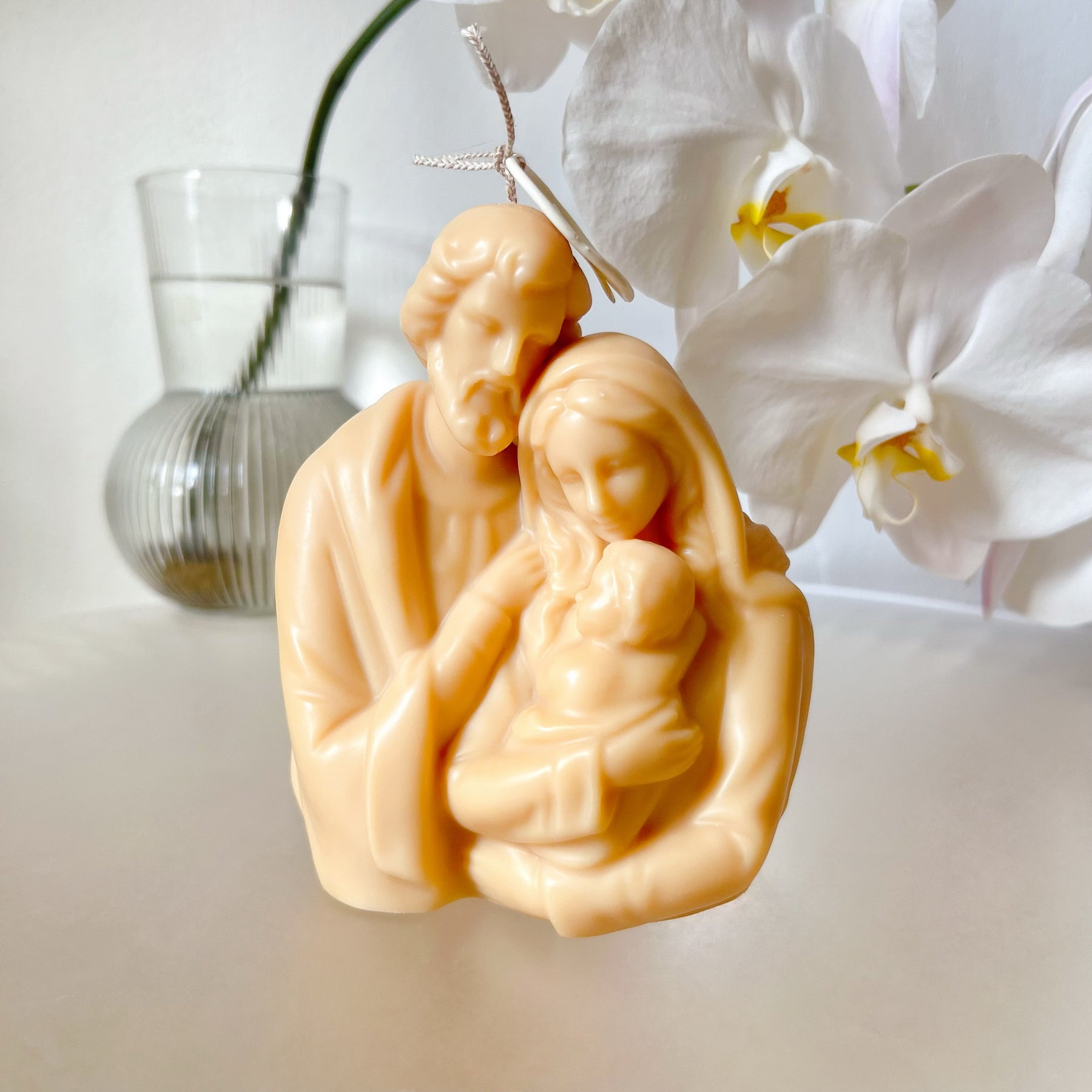 Holy Family Mary, Jesus & Joseph Scented Soy Candle - LMJ Candles