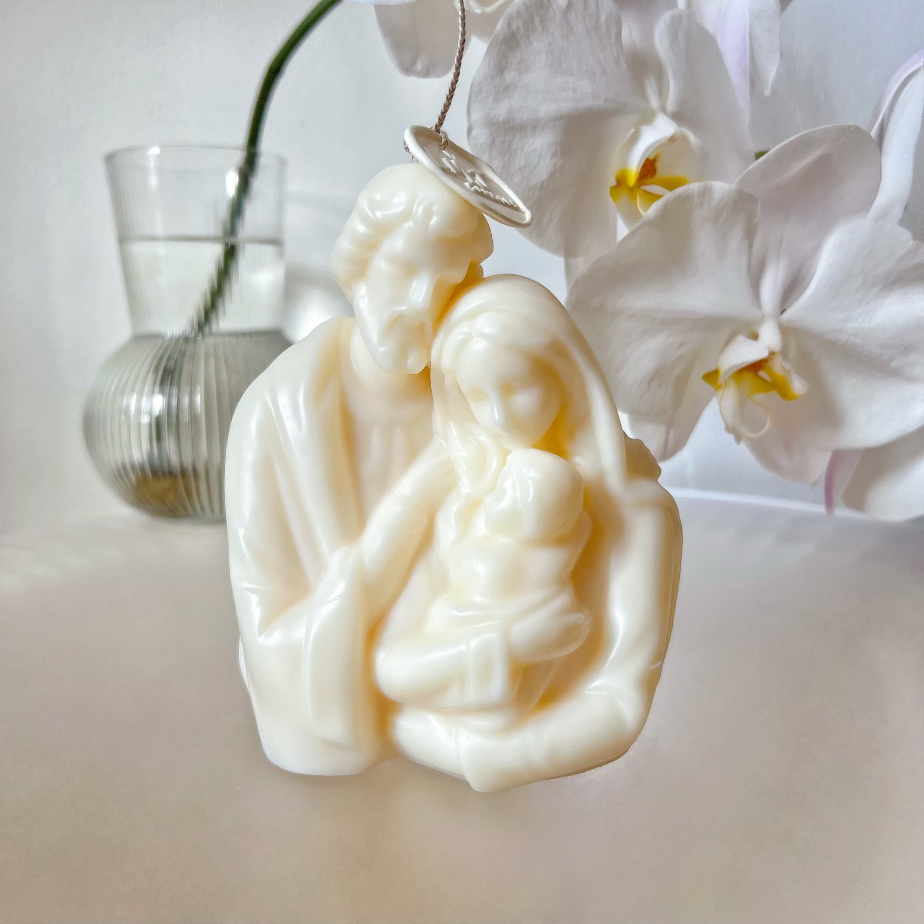 Holy Family Mary, Jesus & Joseph Scented Soy Candle - LMJ Candles