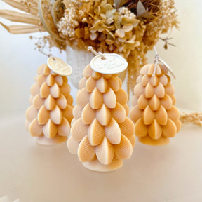 Pinecone Christmas Tree Soy Candle, Xmas Gift, LMJ Candles
