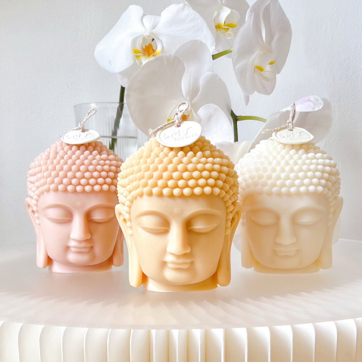 Buddha Statue Scented Soy Candle, Buddhism Décor - LMJ Candles