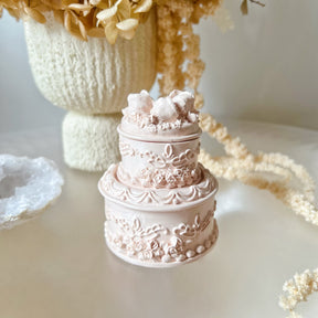 Handcrafted Cake Shaped Trinket Box - LMJ Candles