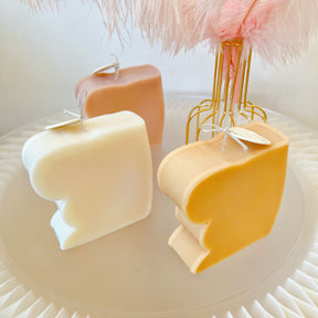 Bunny Book Shaped Scented Soy Candle, Easter Candle, LMJ Candles