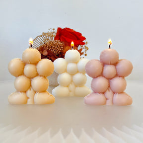 Balloon Flower Scented Soy Candle, Handmade Floral Candle, LMJ Candles
