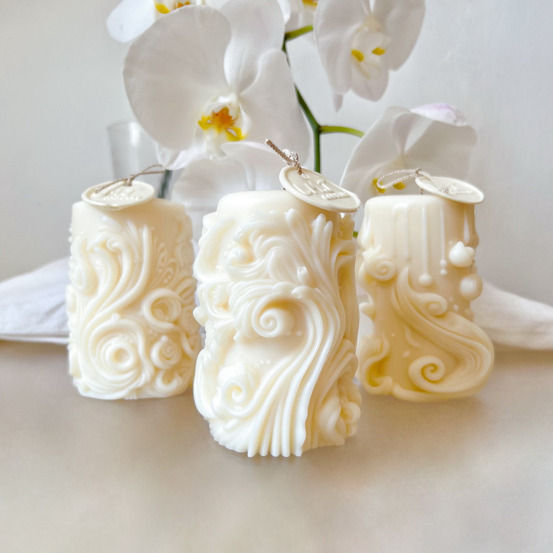 Magic Plant Soy Pillar Candle, Best Birthday Gift - LMJ Candles