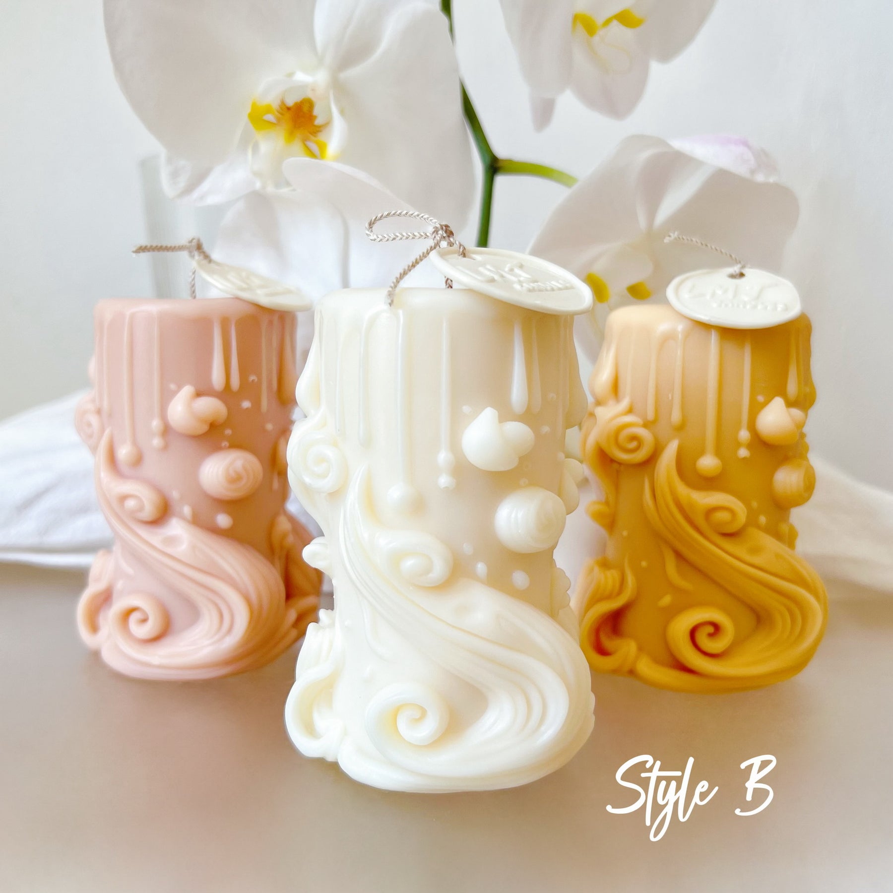 Magic Plant Soy Pillar Candle, Best Birthday Gift - LMJ Candles