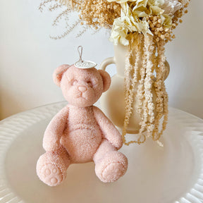 Large Toy Teddy Bear Scented Soy Candle - LMJ Candles