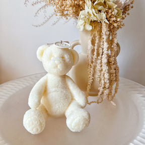 Large Toy Teddy Bear Scented Soy Candle - LMJ Candles