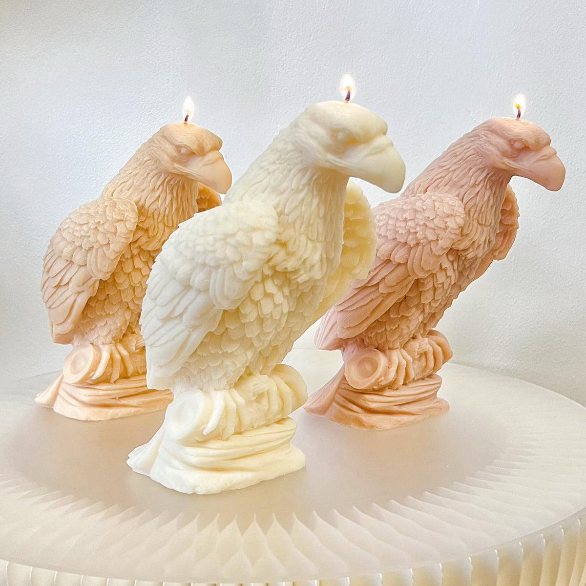 Large Eagle Scented Soy Candle, Animal Candles - LMJ Candles