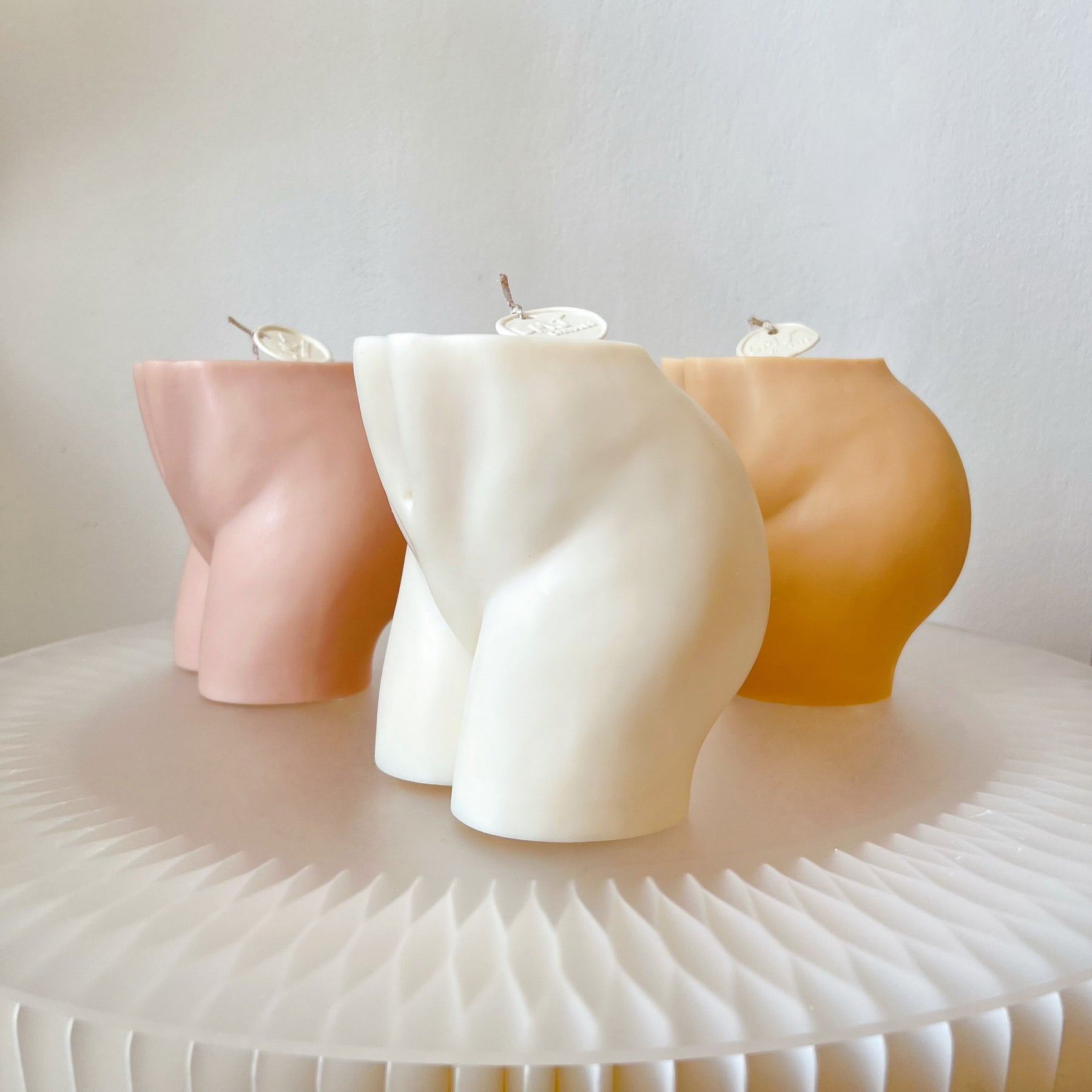 Large Half Woman Torso Scented Soy Body Candle - LMJ Candles