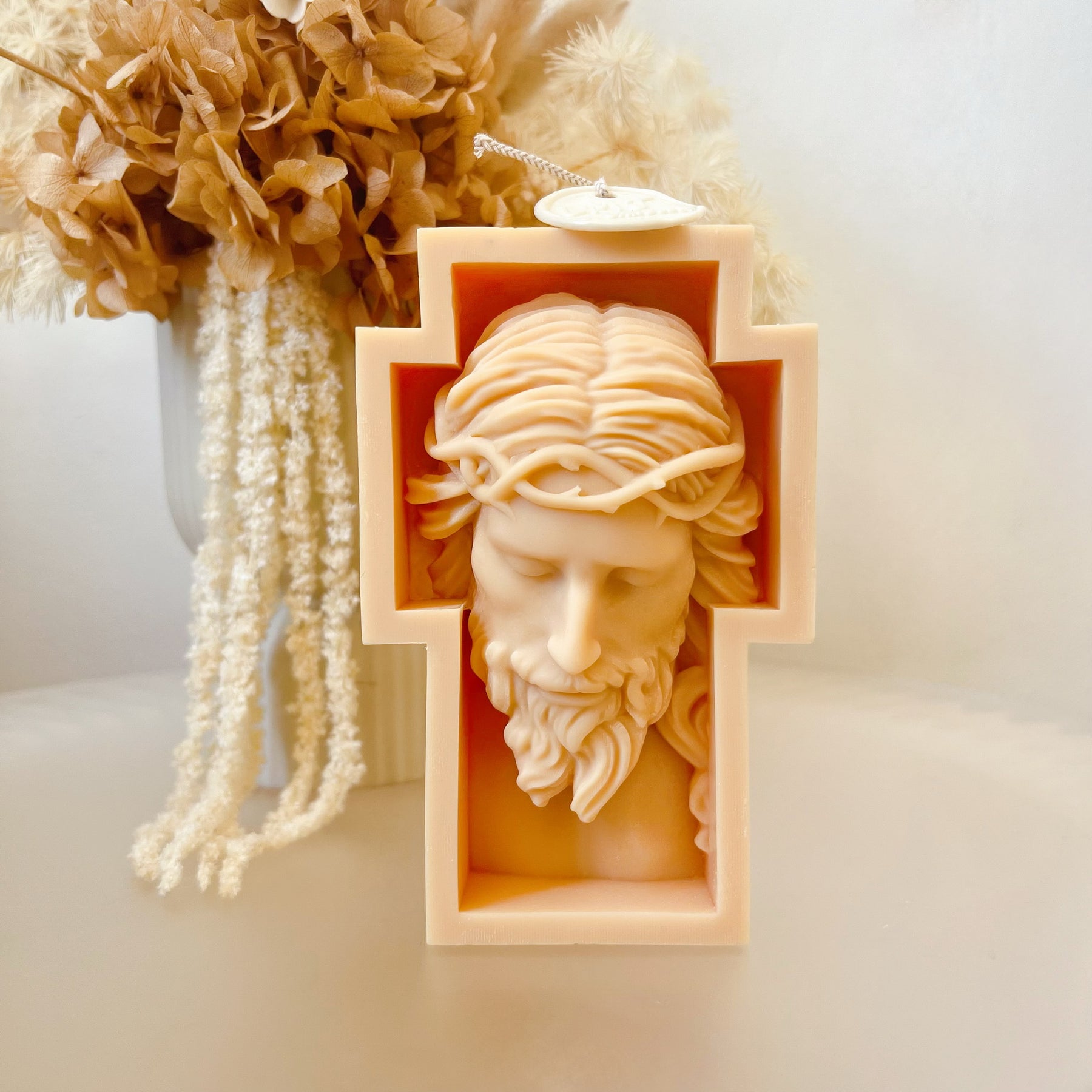 Jesus Cross Scented Soy Candle, Christmas Gifts - LMJ Candles