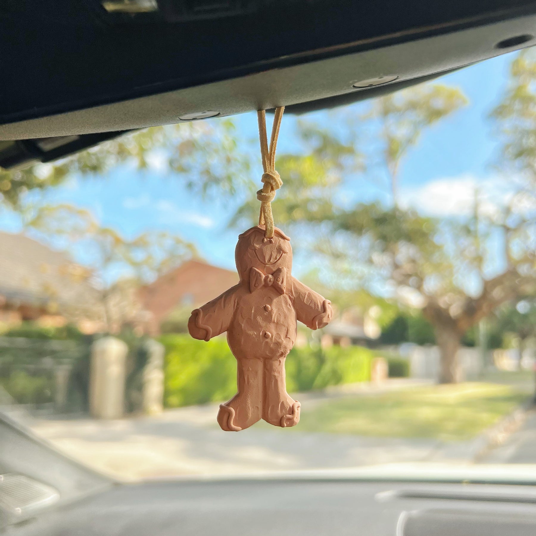 Gingerbread Man Car Air Freshener - Christmas Gift | LMJ Candles