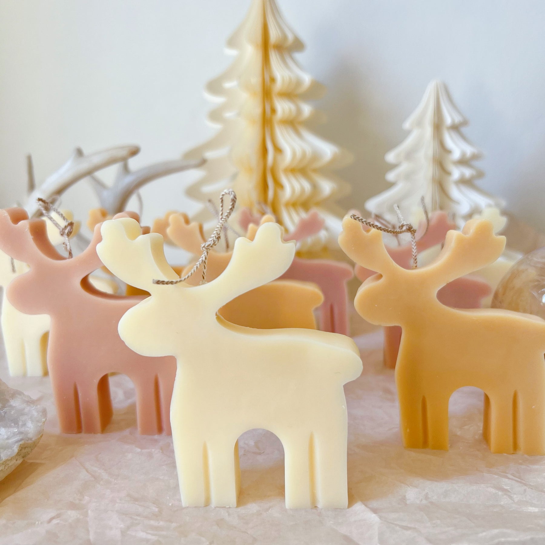Christmas Gift & Xmas Décor Reindeer Candle - LMJ Candles