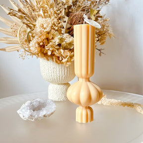 Lamp Shaped Scented Soy Candle, Pillar Candles, LMJ Candles