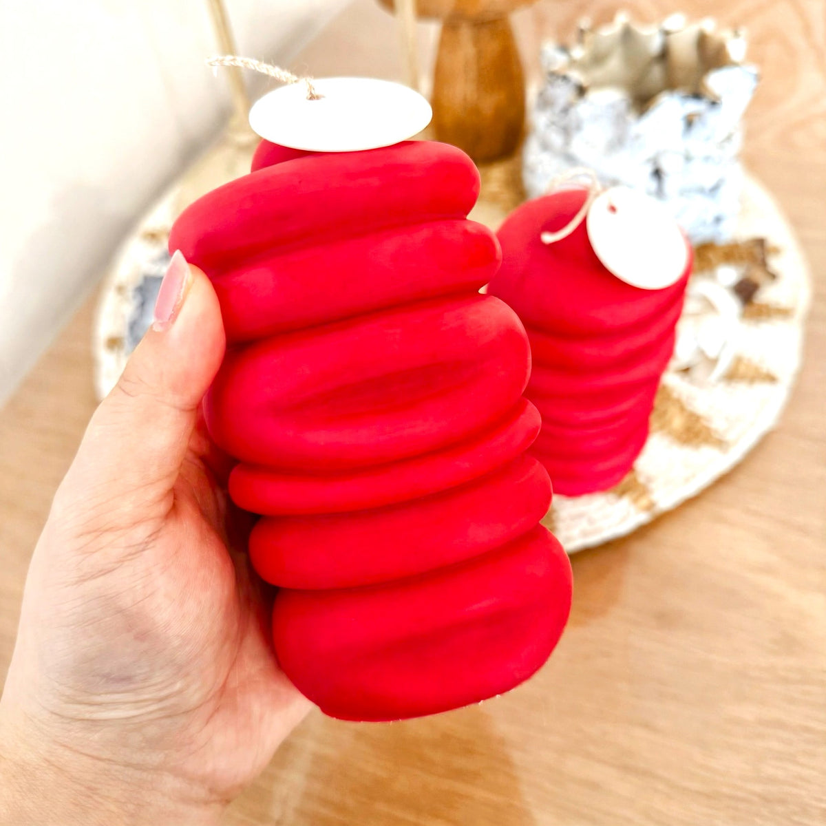 Double Happiness Candles for Chinese Wedding, LMJ Candles