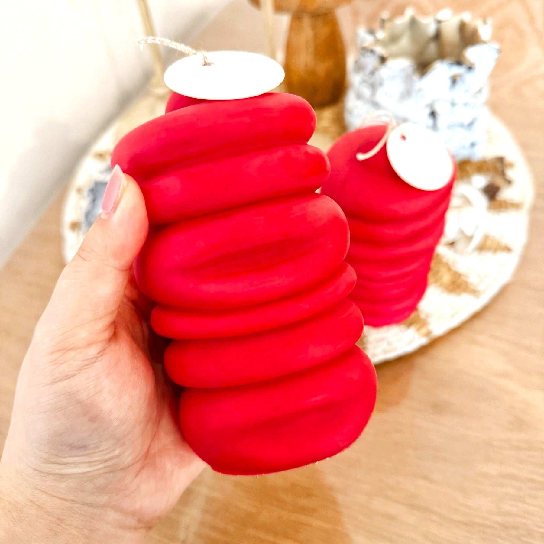 Double Happiness Candles for Chinese Wedding, LMJ Candles