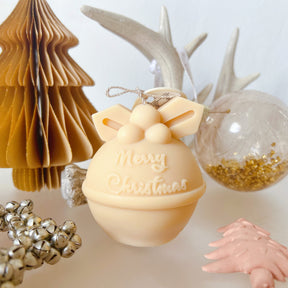 Christmas Bauble Candle, Handmade Christmas Gifts - LMJ Candles