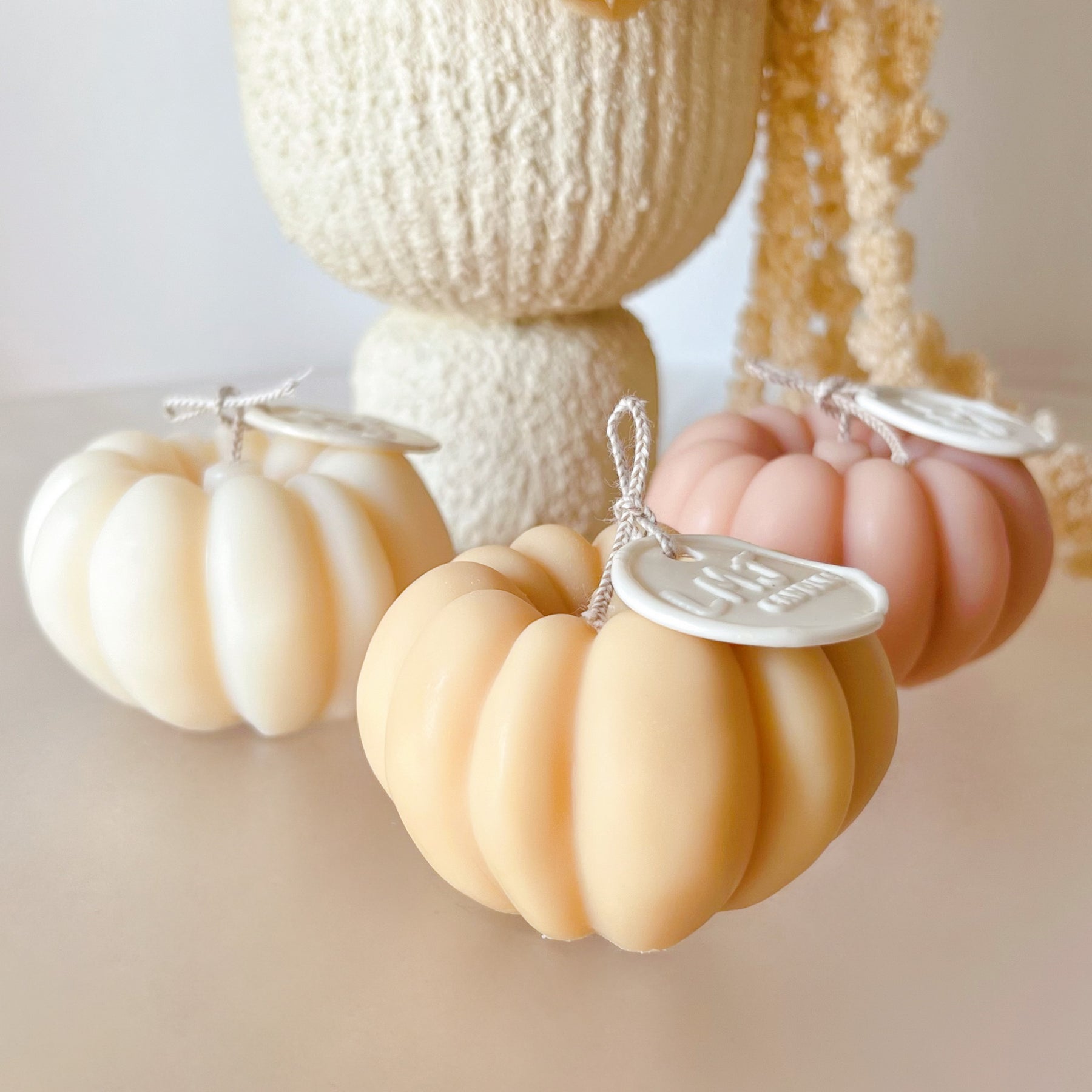 Halloween Pumpkin Shaped Scented Soy Candle - LMJ Candles