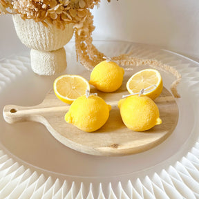 Lemon Shaped Scented Candle, Citrus Elegance - LMJ Candles