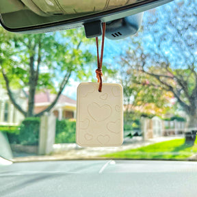 Love Heart Air Freshener - Car Vent Clip Car Diffuser | LMJ Candles