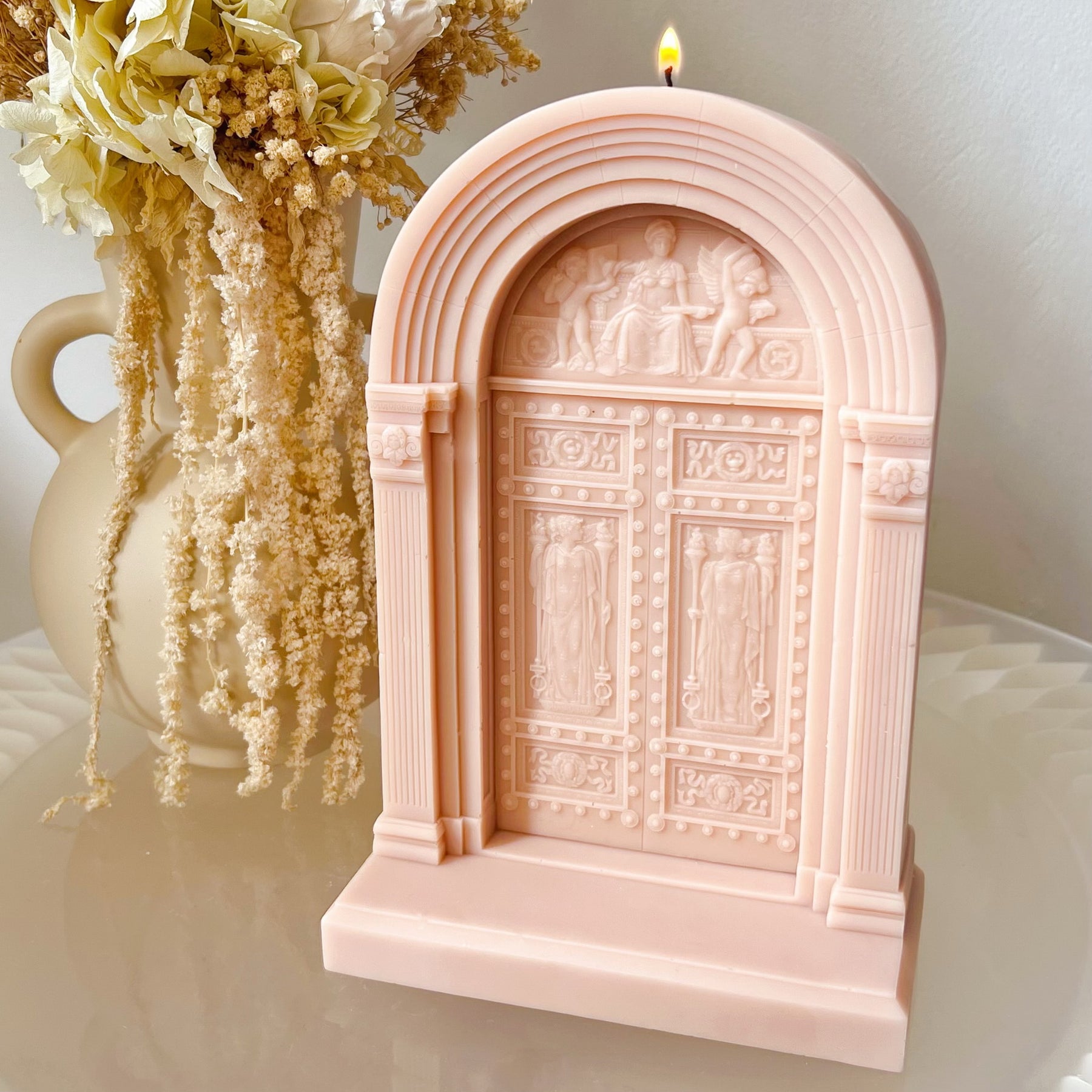 Ancient Roman Arch Door Scented Soy Candle - LMJ Candles