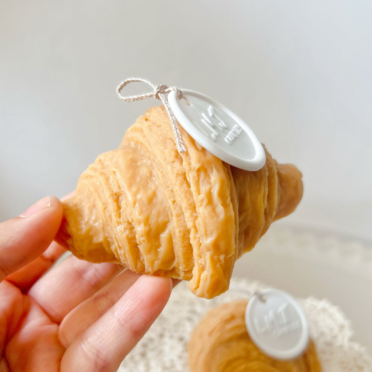 Croissant Shaped Scented Soy Food Candle - LMJ Candles