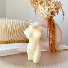 Modern Female Torso Scented Soy Body Candle - LMJ Candles