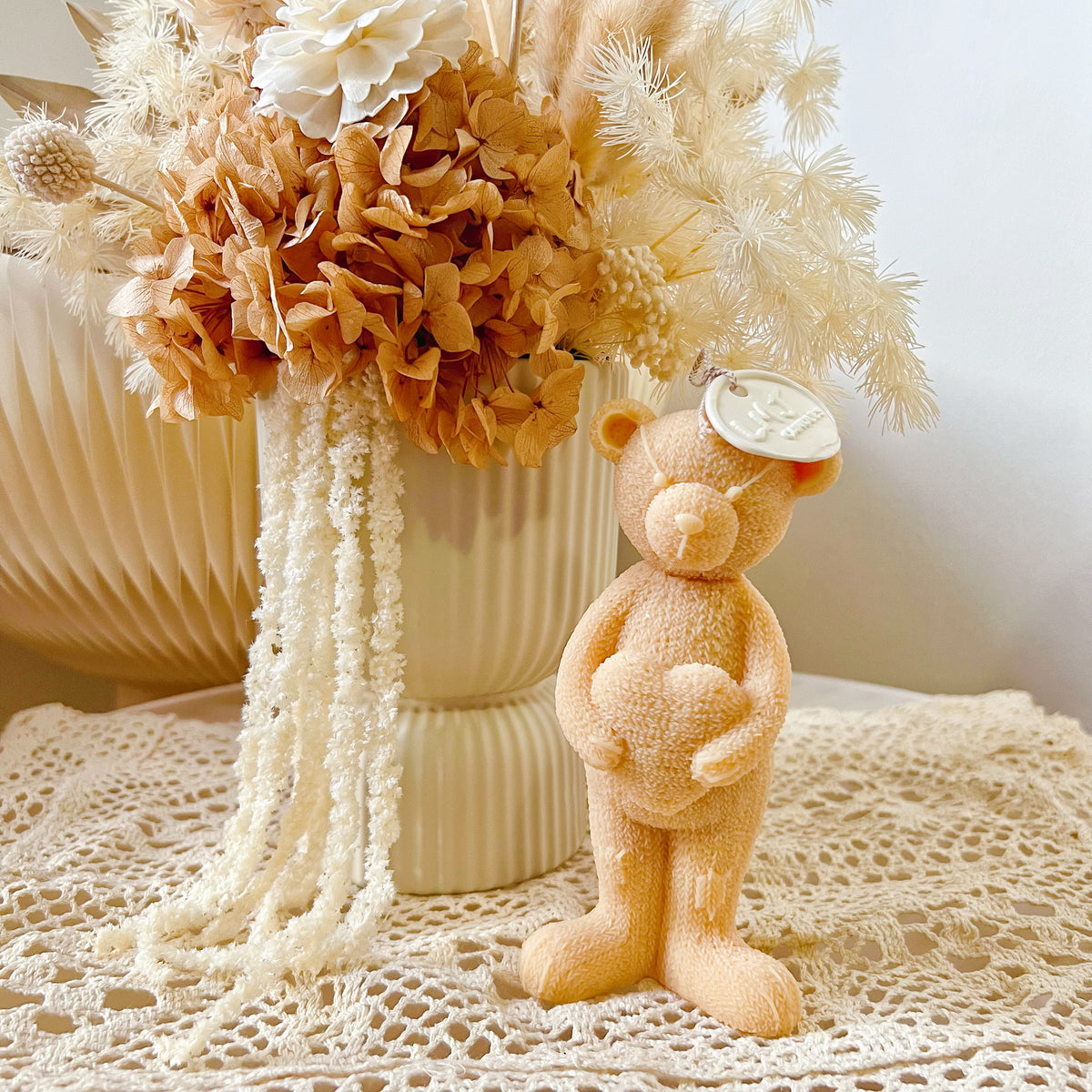 Adorable Teddy Bear Candles | Scented Soy Wax Animal & Pet Candle | LMJ Candles