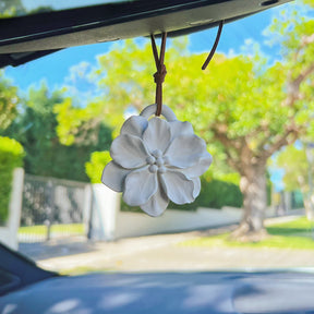 Blooming Camellia Car Air Freshener, Car Décor | LMJ Candles