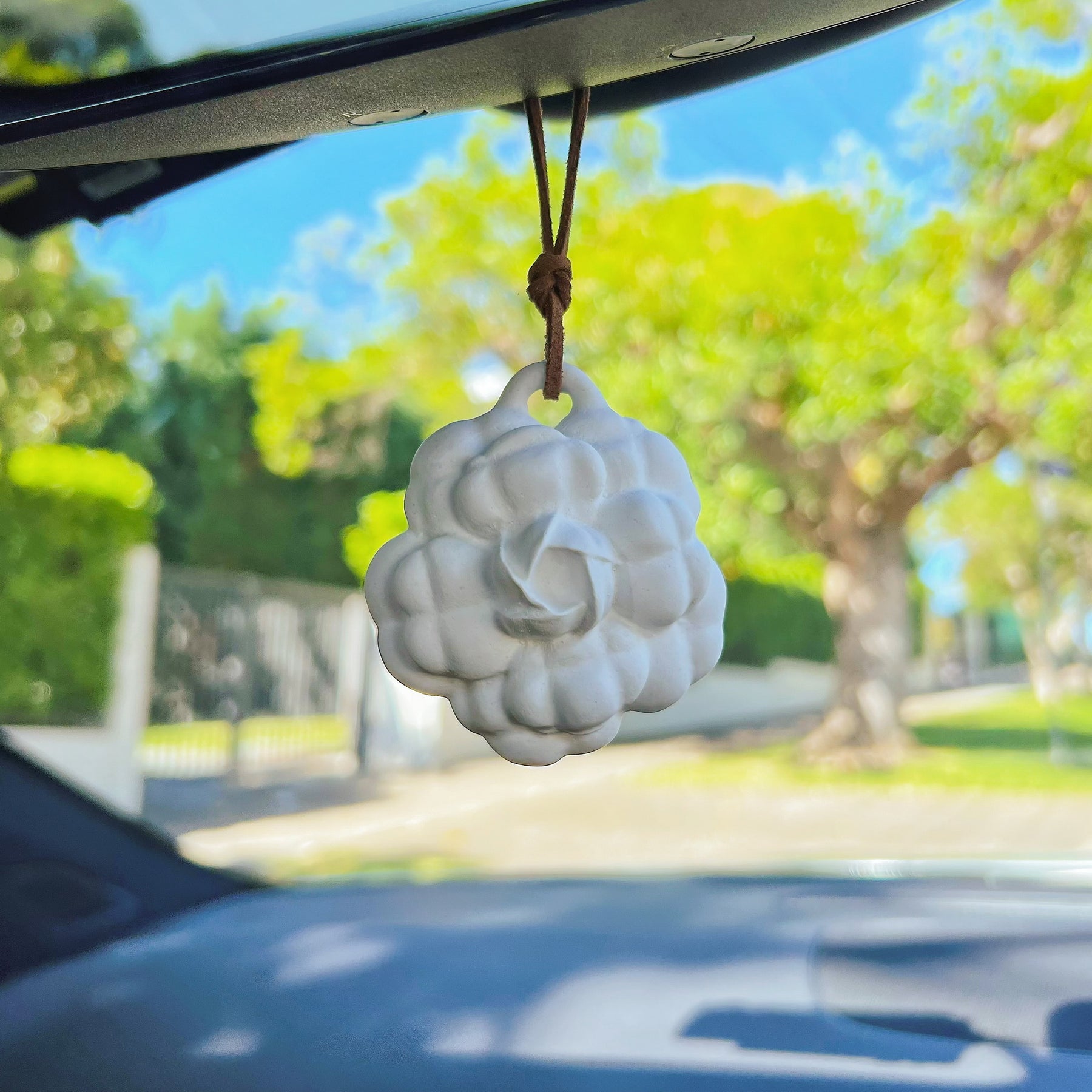 Camellia Flower Car Air Freshener, Car Décor | LMJ Candles