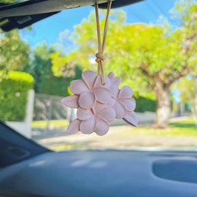 Plumeria Flower Car Air Freshener, Car Décor & Gift - LMJ Candles