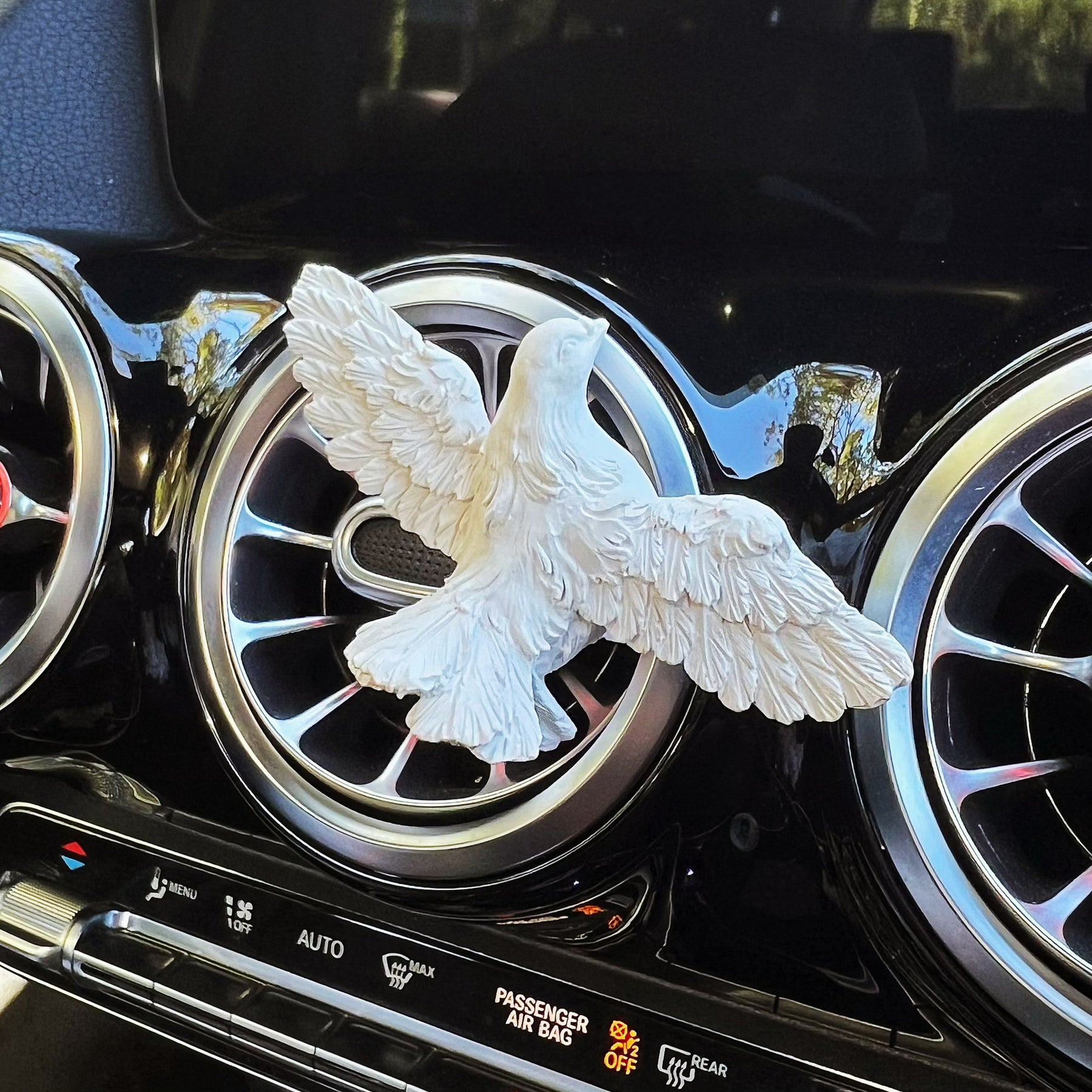 Dove Bird Car Air Freshener, Car Vent Clip - LMJ Candles