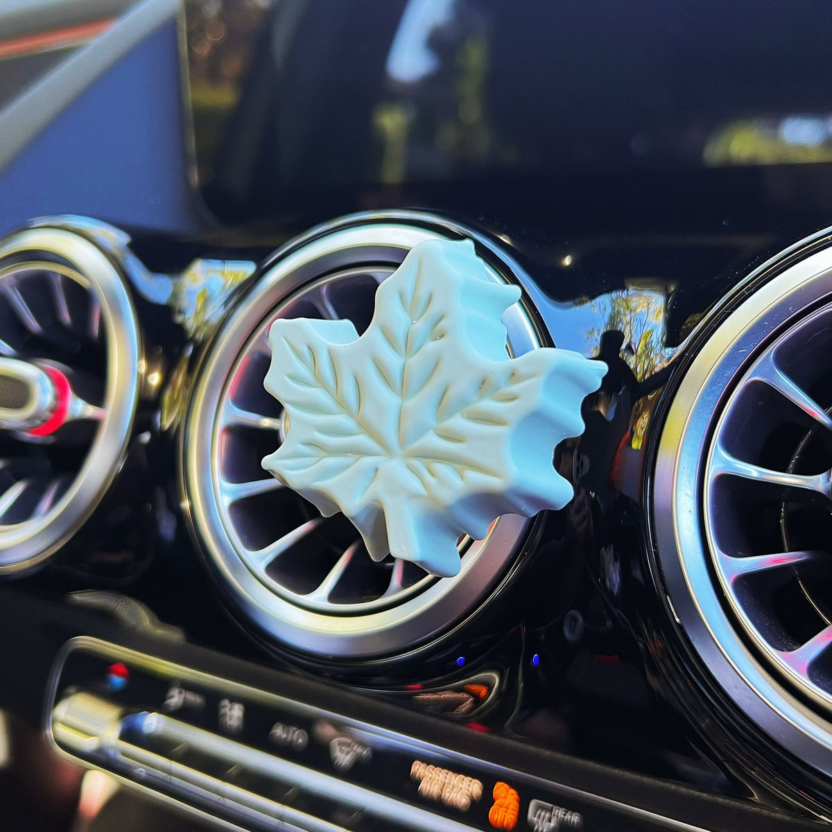 Maple Leaf Car Air Freshener - Car Vent Clip | LMJ Candles