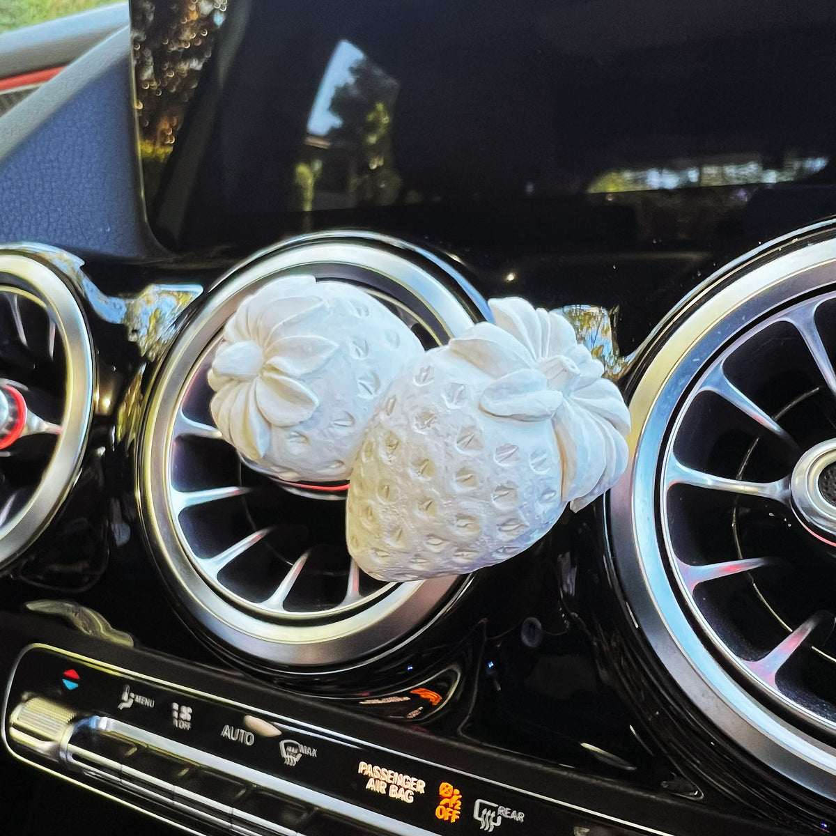 Strawberry Shaped Car Vent Air Freshener Clips | LMJ Candles