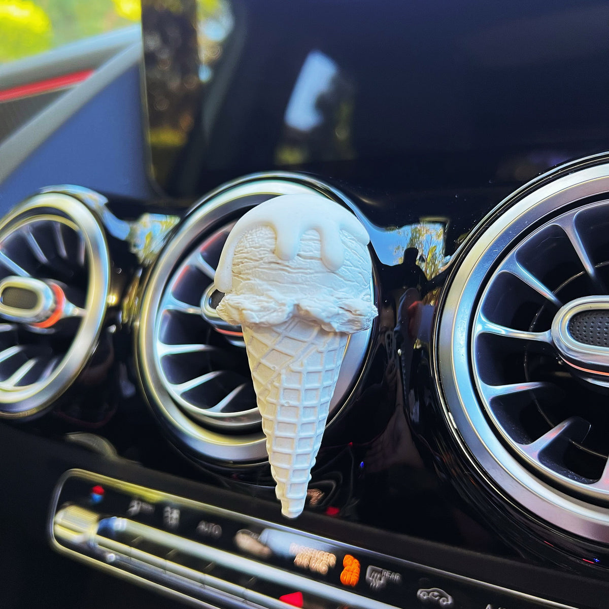 Ice Cream Cone Car Vent Air Freshener Clips | LMJ Candles