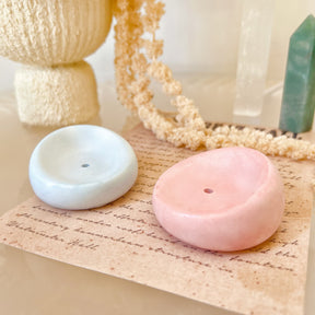 Handmade Eco-Friendly Round Incense Holder - LMJ Candles