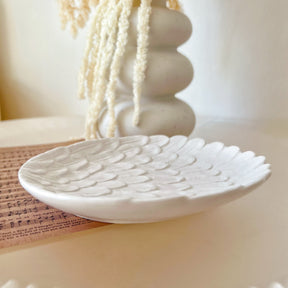 Handcrafted Feather Candle Tray - LMJ Candles