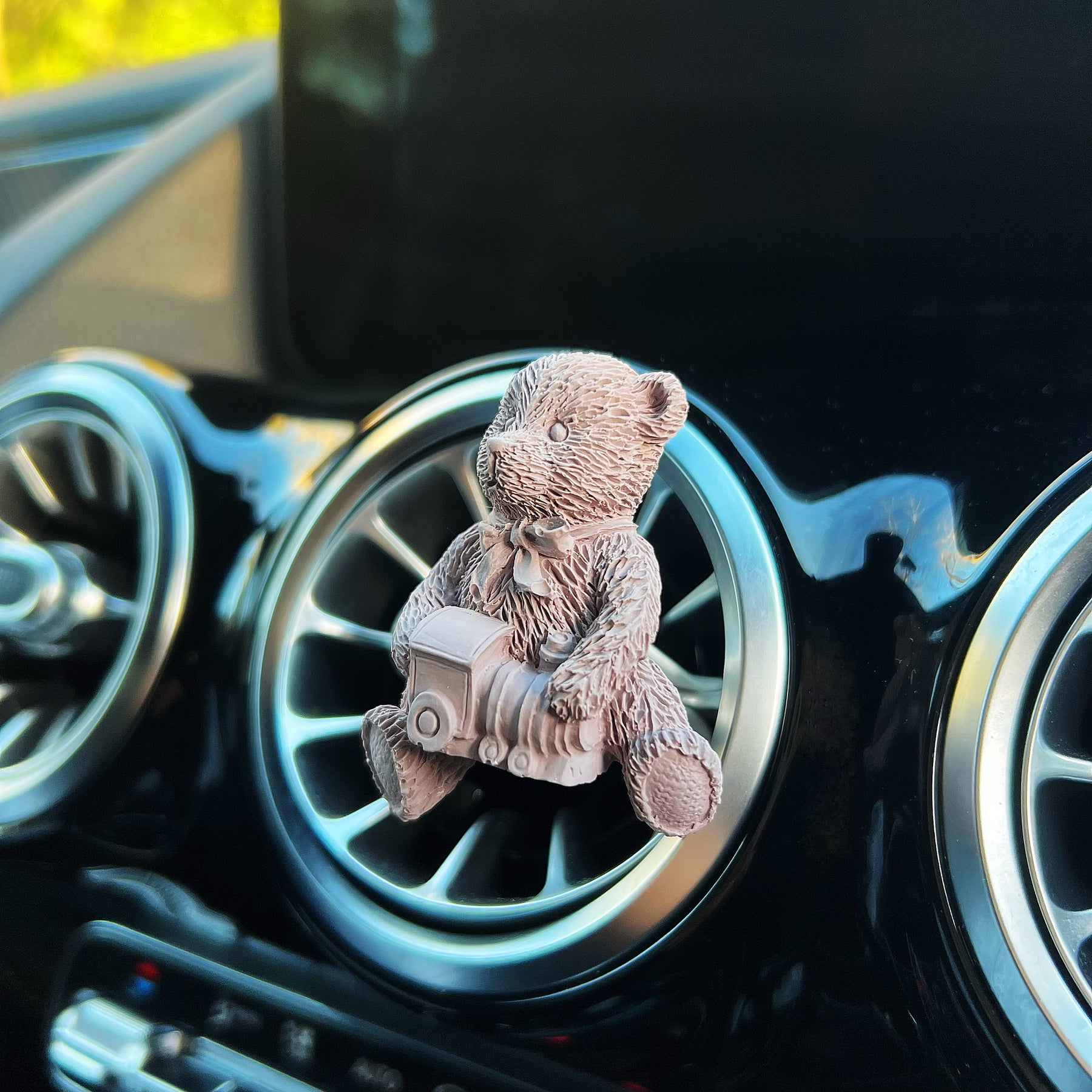 Cute Teddy Bear Air Freshener - Car Vent Clips | LMJ Candles